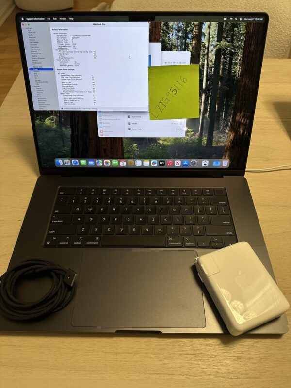 MacBook Pro 2024 – 16" – 512GB – Space Black – Good Condition - Image 4