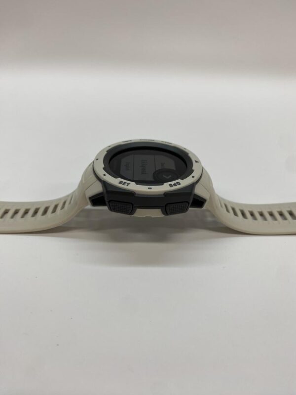 Garmin Instinct Smartwatch – White – Good Condition - Image 4