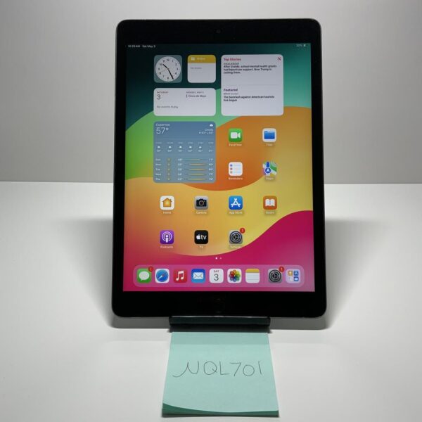 Apple iPad 9th Gen Wi-Fi + Cellular – Fair – 64GB – Gray – Model A2603 – Unlocked - Image 6