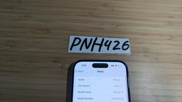 iPhone 16 – 128GB –Blue- AT&T – Fair Condition - Image 7
