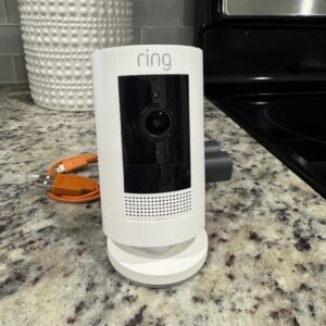Ring Stick Up Cam 3rd Gen (Battery) – Mint – White