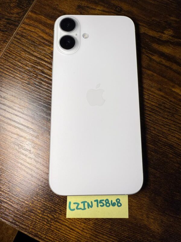 iPhone 16 Plus – 128GB – White – AT&T – Good Condition - Image 5