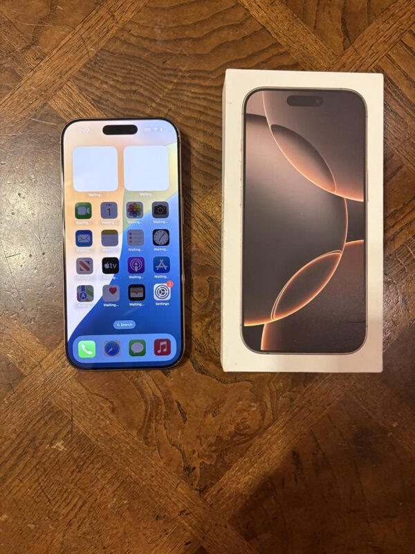 iPhone 16 Pro – 128GB – Desert – Verizon – Mint Condition - Image 3
