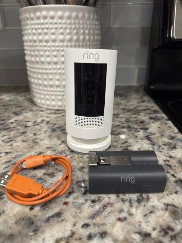 Ring Stick Up Cam 3rd Gen (Battery) – Mint – White - Image 6