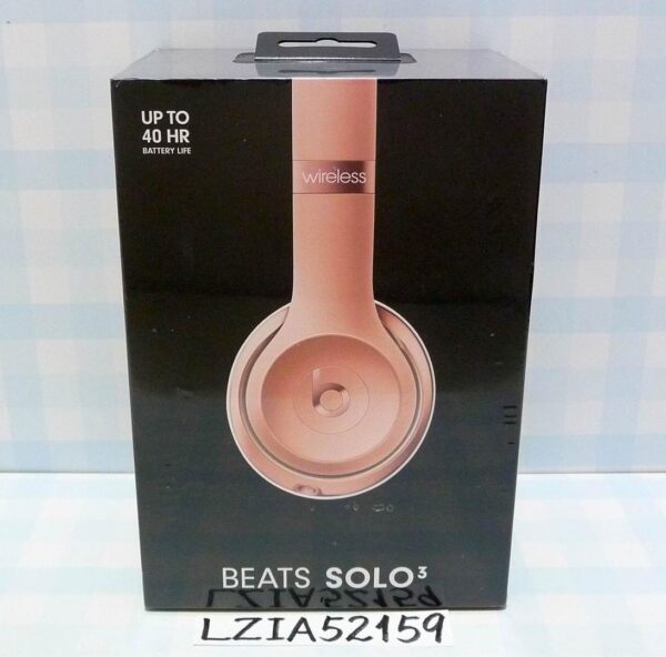 Beats Solo3 Wireless – New – Rose Gold - Image 5