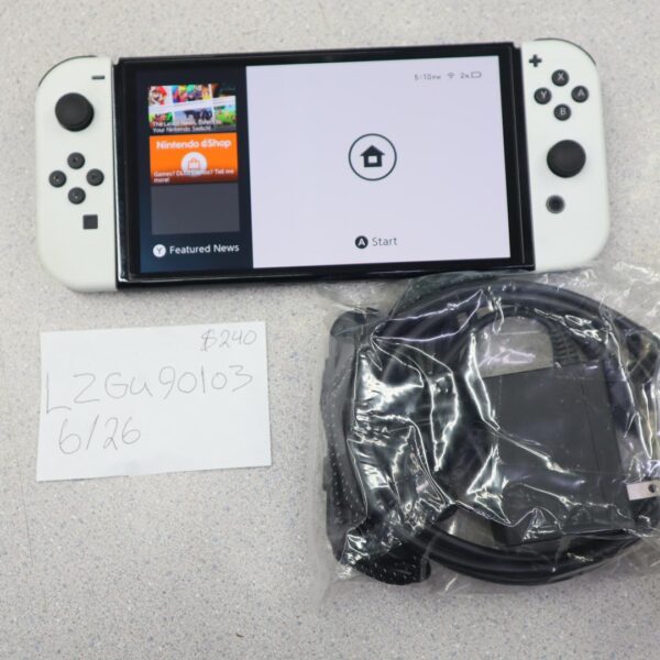 Nintendo Switch OLED – 64GB – White – Mint Condition - Image 10