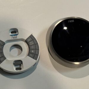 Google Nest Learning Thermostat (3rd Gen) – Good – Silver