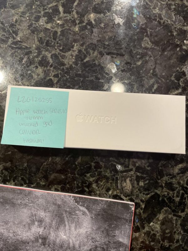 Apple Watch Series 10 46mm Unlocked – Gold – Cellular – Titanium – Used - Image 7