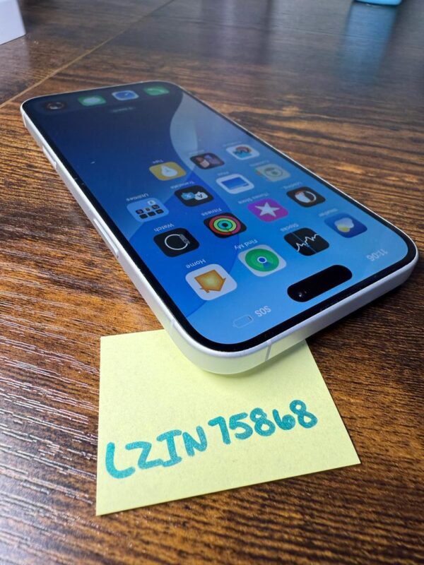 iPhone 16 Plus – 128GB – White – AT&T – Good Condition - Image 6