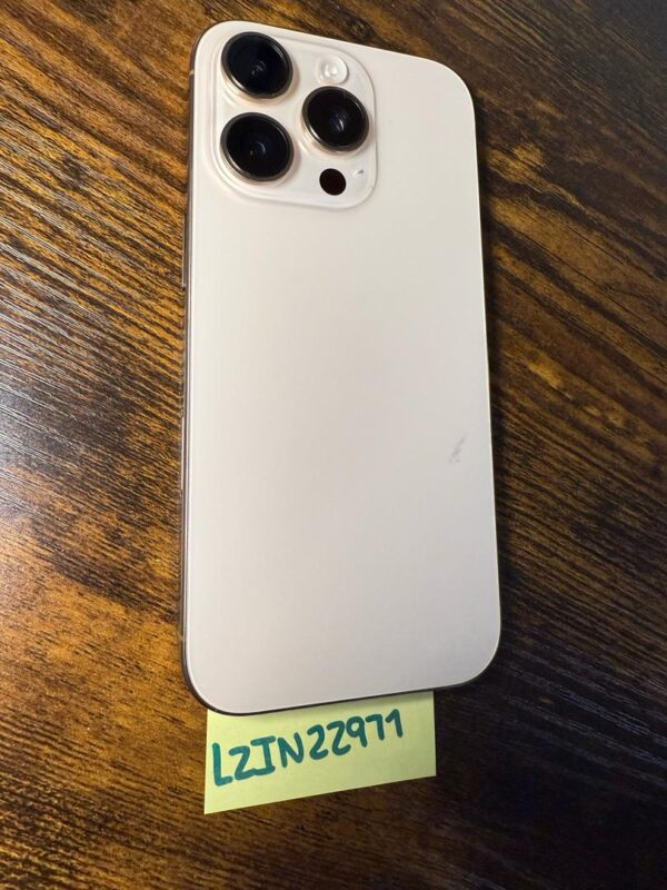 iPhone 16 Pro – 128GB – Desert – T-Mobile – Mint Condition
