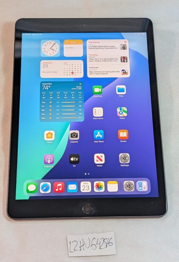 Apple iPad 7th Gen Verizon – Good – 32GB – Gray – Model A2200 - Image 5