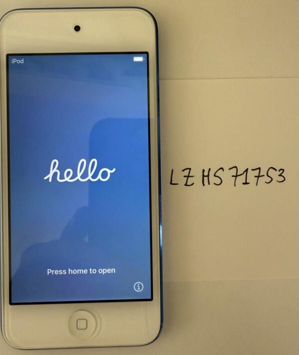 Apple iPod Touch 7th Gen Wi-Fi – Good – 32GB – Blue - Image 7