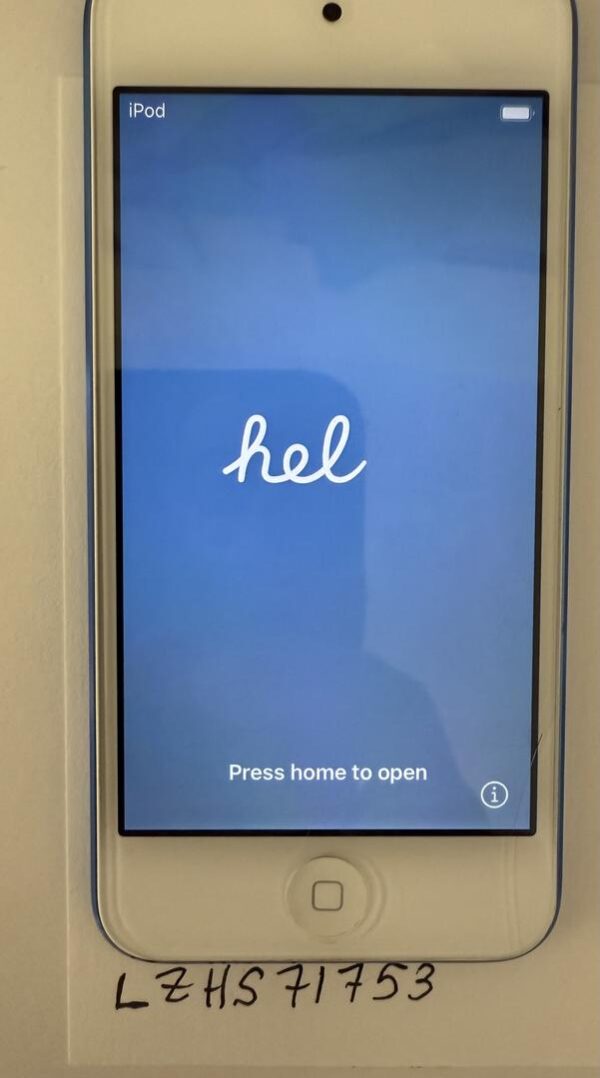 Apple iPod Touch 7th Gen Wi-Fi – Good – 32GB – Blue - Image 8