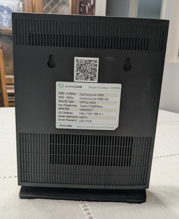 CenturyLink C3000A VDSL2/ADSL2+ Modem & Wireless Router – Mint Condition - Image 7