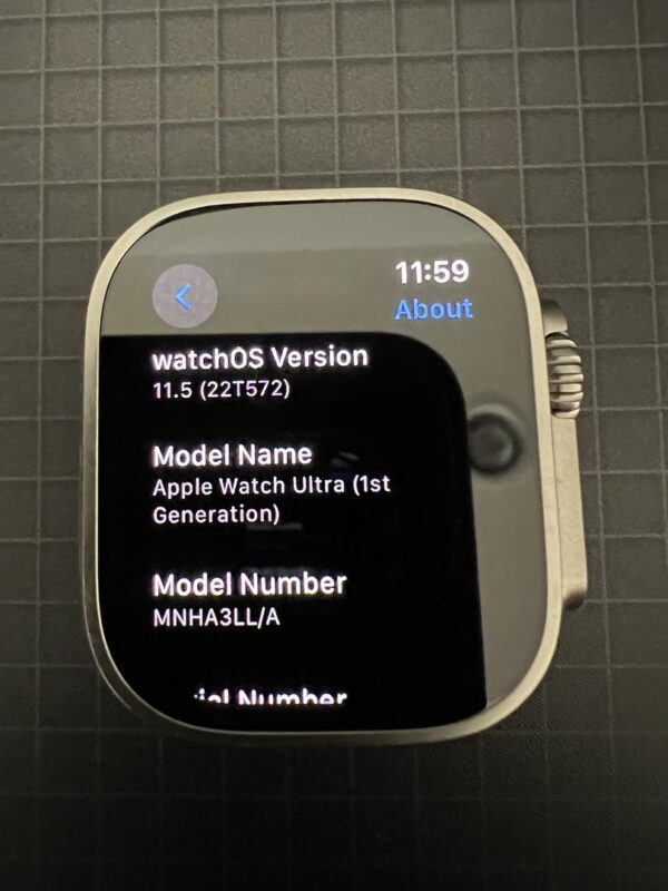 Apple Watch Ultra – 49mm – Verizon – Titanium – Good – 100% Battery - Image 22