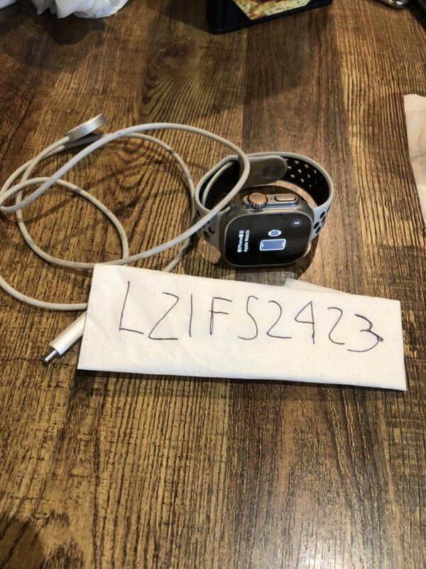 Apple Watch Ultra – 49mm – Unlocked – Titanium – Good – 100% Battery - Image 7